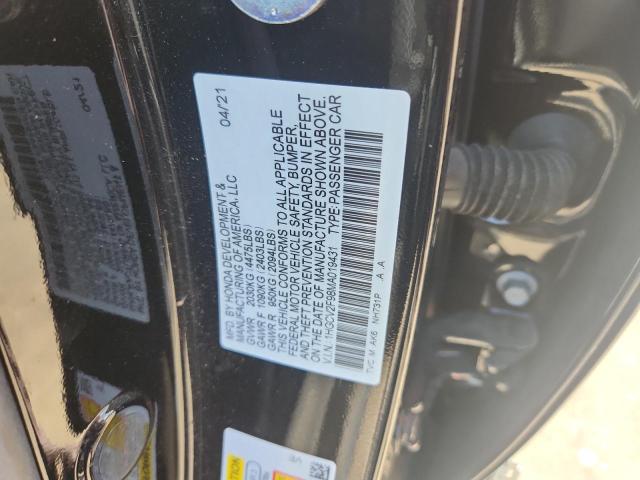 2021 HONDA ACCORD TOU 1HGCV2F98MA019431