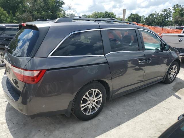 HONDA ODYSSEY EX 2012 gray  gas 5FNRL5H64CB145486 photo #4