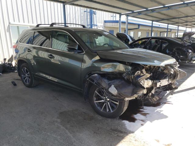 Vin: 5tdjzrfh9hs448760, lot: 61449375, toyota highlander se 20174