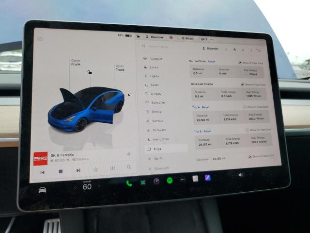 2023 TESLA MODEL 3 - 5YJ3E1EC9PF578035