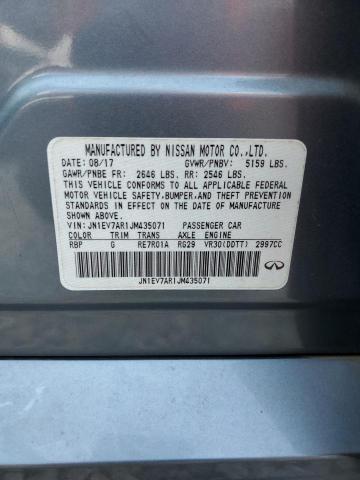 2018 INFINITI Q50 LUXE - JN1EV7AR1JM435071