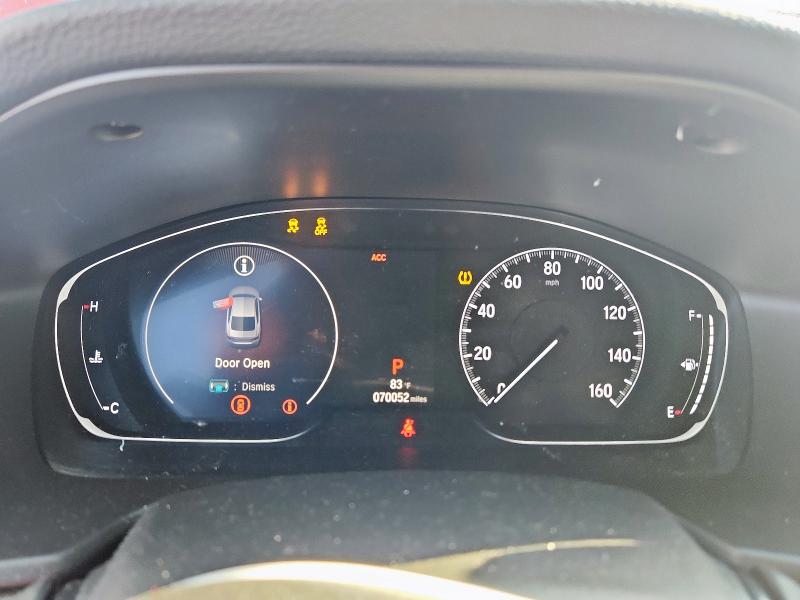 2019 HONDA ACCORD EXL 1HGCV1F58KA041790