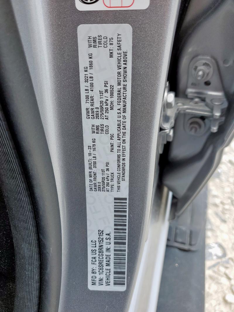 2024 RAM 1500 TRADE 1C6SRECG8RN152152
