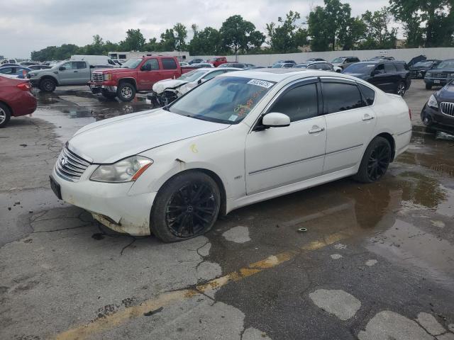 INFINITI M35 BASE 2010 white  gas JN1CY0AR3AM960008 photo #1