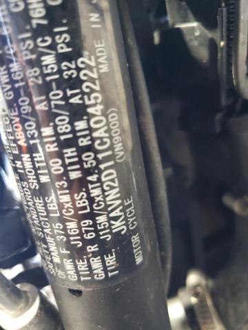 2012 KAWASAKI VN900 D JKAVN2D11CA045222
