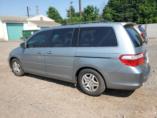 HONDA ODYSSEY EX 2005 gray  gas 5FNRL38475B022755 photo #3