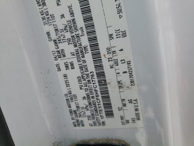 2017 FORD F150 SUPER - 1FTEX1CF6HFC17763