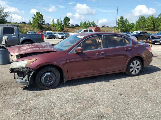 HONDA ACCORD EXL 2009 burgundy  gas 1HGCP26829A083540 photo #1