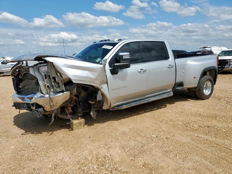 CHEVROLET SILVERADO 2022 silver  diesel 1GC4YUEY1NF163633 photo #1
