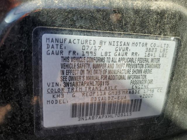 2017 NISSAN SENTRA S - 3N1AB7APXHL708115