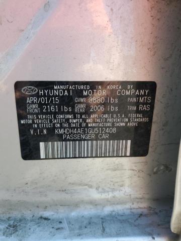 2016 HYUNDAI ELANTRA SE - KMHDH4AE1GU512408