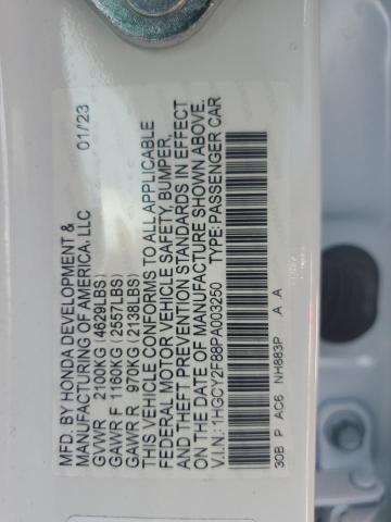 2023 HONDA ACCORD TOURING HYBRID 1HGCY2F88PA003250