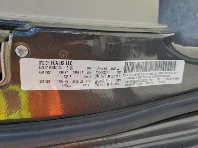2016 DODGE GRAND CARA - 2C4RDGCG6GR328195