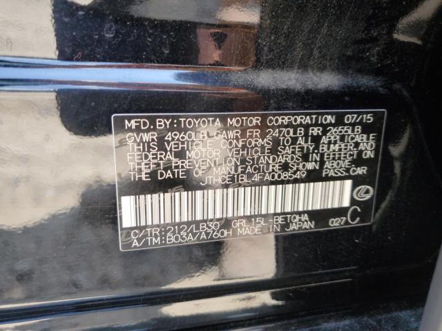 2015 LEXUS GS 350 JTHCE1BL4FA008549
