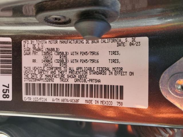 2023 TOYOTA TACOMA DOU - 3TMDZ5BN4PM152092