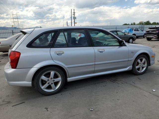 MAZDA PROTEGE PR 2003 silver hatchbac gas JM1BJ245931158925 photo #4