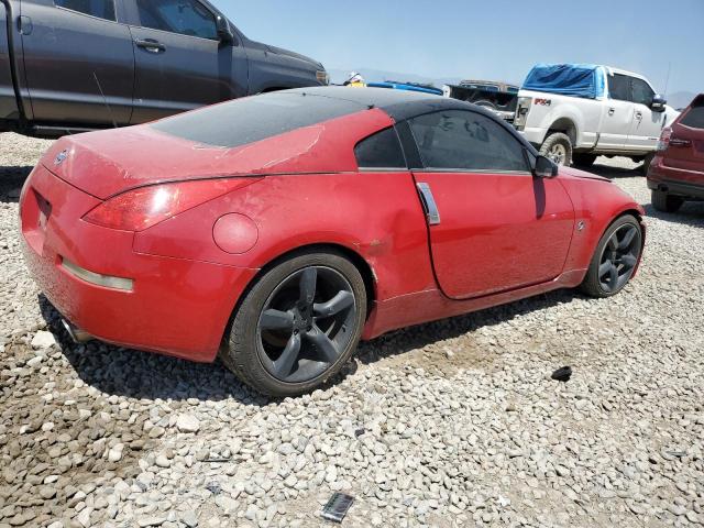 NISSAN 350Z COUPE 2006 red  gas JN1AZ34D86M305842 photo #4