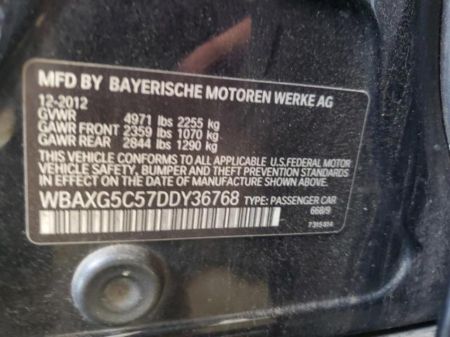 wbaxg5c57ddy36768 - 2013 Bmw 5 series i - #61172785