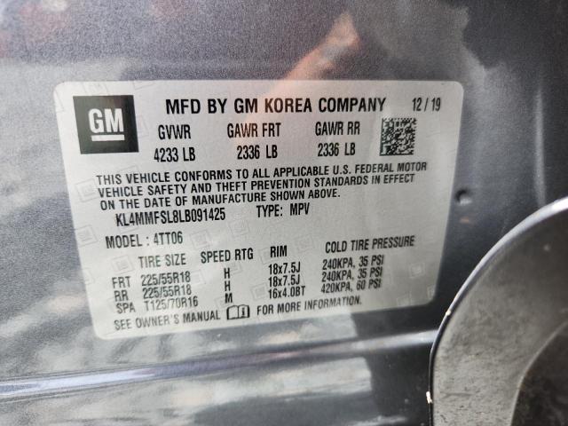 2020 BUICK ENCORE GX KL4MMFSL8LB091425