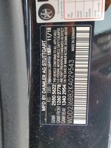 2019 MERCEDES-BENZ CLS AMG 53 WDD2J6BB2KA029543
