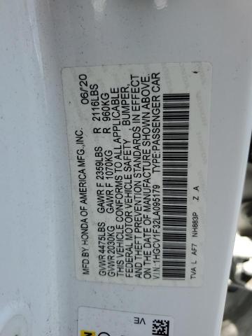 2020 HONDA ACCORD SPO 1HGCV1F32LA095179