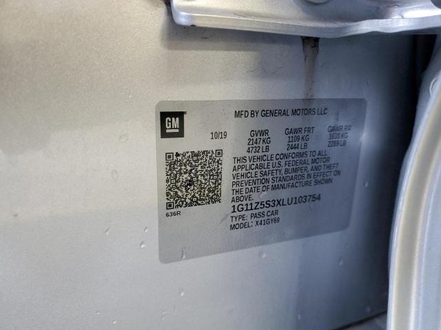 2020 CHEVROLET IMPALA LT - 1G11Z5S3XLU103754