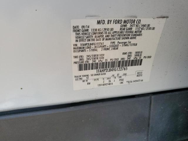 2015 FORD TAURUS POL 1FAHP2L84FG122765