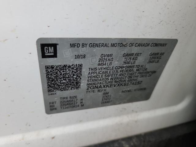 2019 CHEVROLET EQUINOX LT - 2GNAXKEVXK6174157