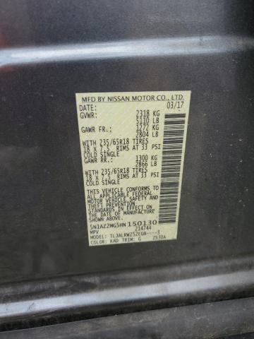2017 NISSAN MURANO S - 5N1AZ2MG5HN150130