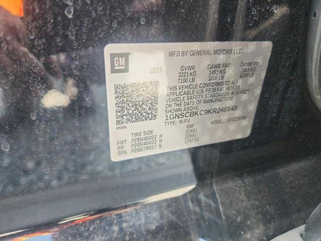 2019 CHEVROLET TAHOE C150 1GNSCBKC9KR246943
