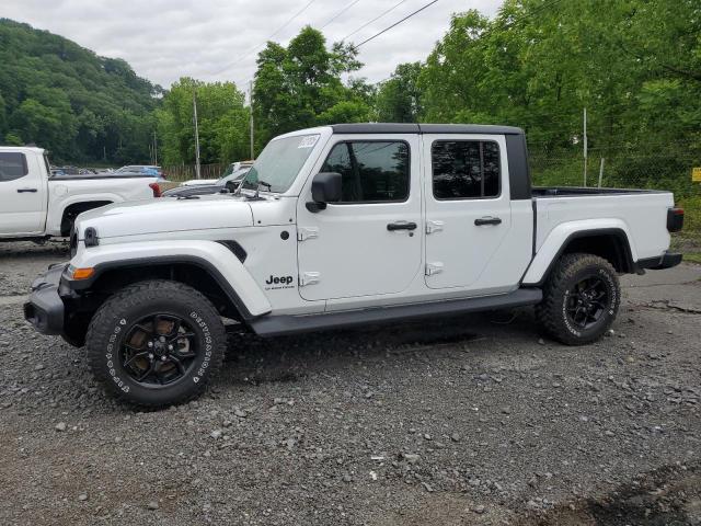 JEEP GLADIATOR 2024 white  gas 1C6HJTAG0RL121370 photo #1