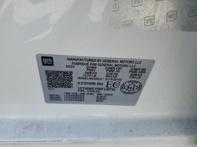 2024 GMC SIERRA K35 1GT49WEY9RF130751