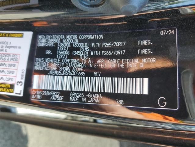 2024 TOYOTA 4RUNNER SR - JTEMU5JR6R6305685