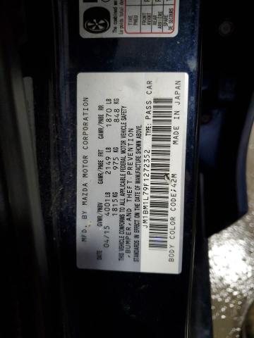 2015 MAZDA 3 TOURING JM1BM1L79F1272352