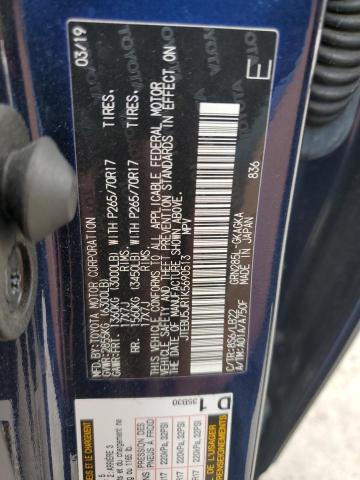 2019 TOYOTA 4RUNNER SR - JTEBU5JR1K5690513