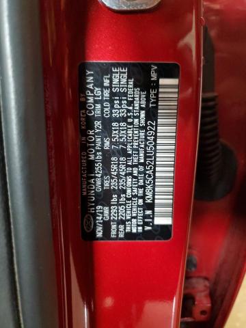km8k5ca52lu504922 - 2020 Hyundai kona ultimate - #60131875