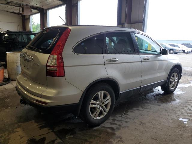 HONDA CR-V EXL 2010 silver  gas 5J6RE4H78AL064511 photo #4