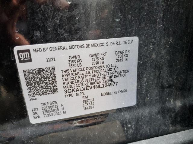 2022 GMC TERRAIN SL 3GKALVEV4NL124977