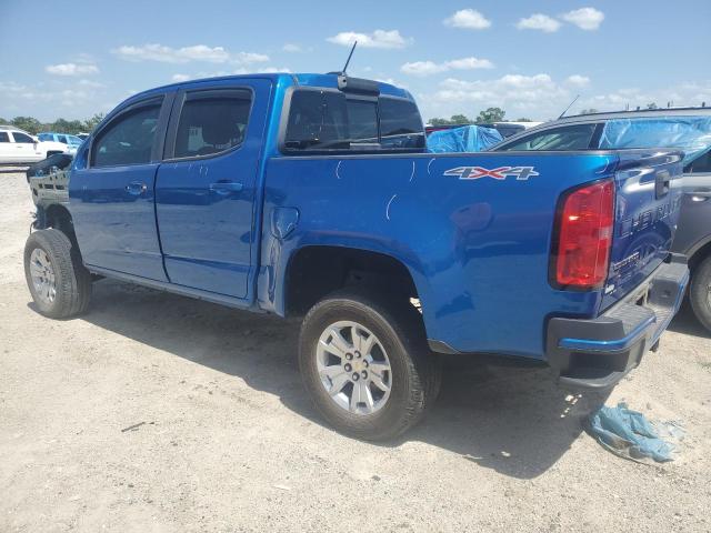 CHEVROLET COLORADO L 2021 blue  gas 1GCGTCEN7M1135133 photo #3