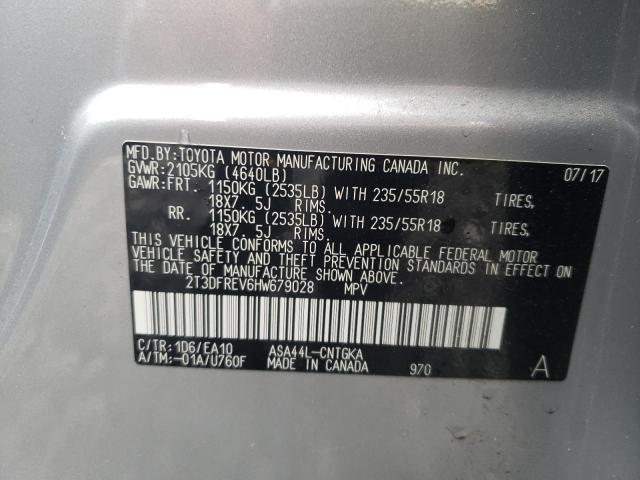 2017 TOYOTA RAV4 LIMIT - 2T3DFREV6HW679028