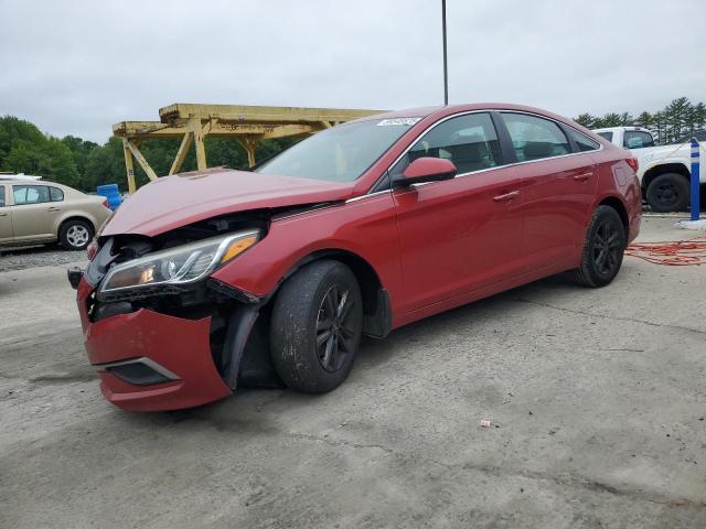 HYUNDAI SONATA SE 2017 maroon  gas 5NPE24AF9HH481391 photo #1