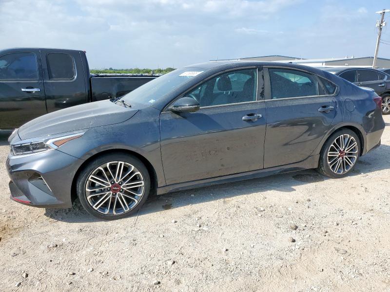 KIA FORTE GT 2022 gray  gas 3KPF44AC9NE500980 photo #1