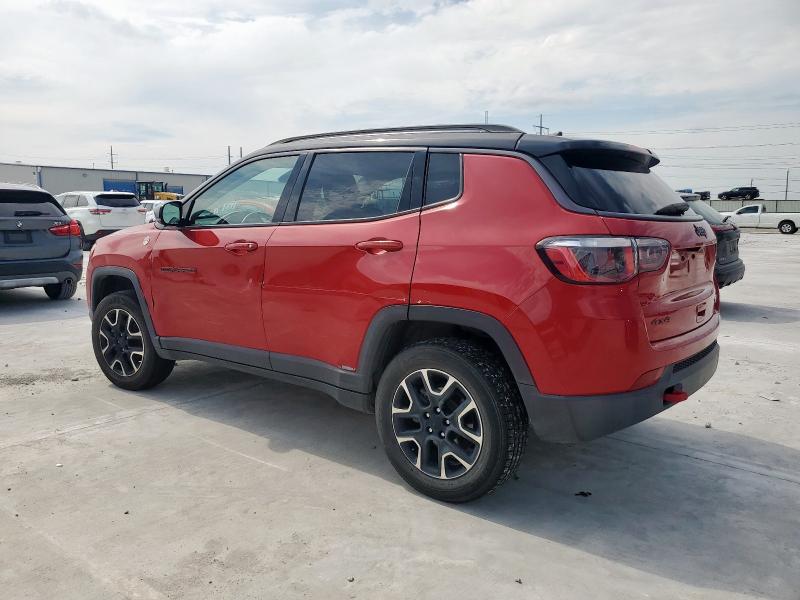 JEEP COMPASS TR 2020 red  gas 3C4NJDDB1LT208062 photo #3