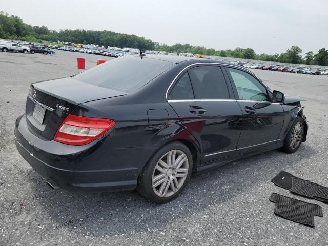 MERCEDES-BENZ C 300 4MAT 2009 black  gas WDDGF81X09F282812 photo #4