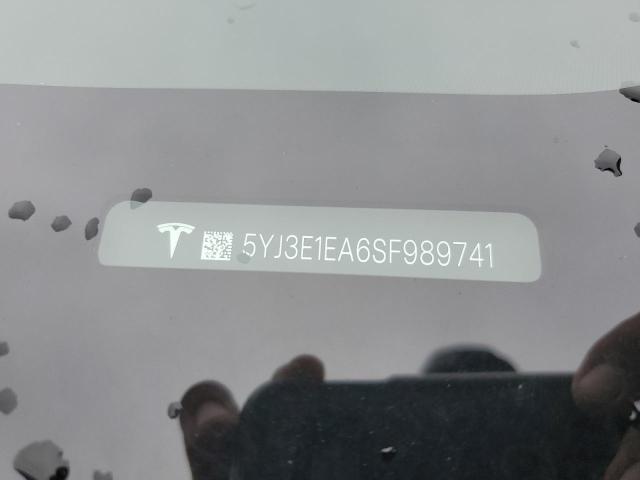 2025 TESLA MODEL 3 5YJ3E1EA6SF989741