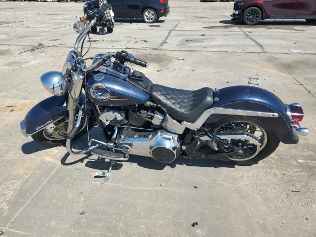 HARLEY-DAVIDSON FLSTC 2008 blue  gas 1HD1BW5198Y024585 photo #4