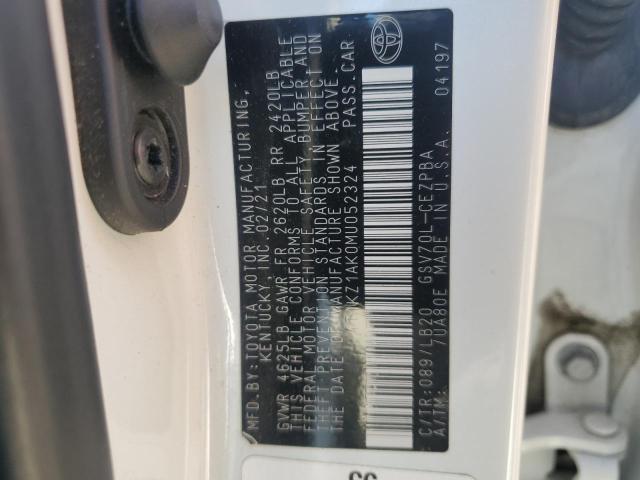 2021 TOYOTA CAMRY TRD - 4T1KZ1AK0MU052324
