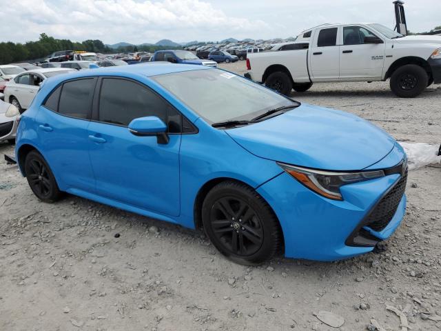 Vin: jtnk4rbe7k3015280, lot: 59718085, toyota corolla se 20194