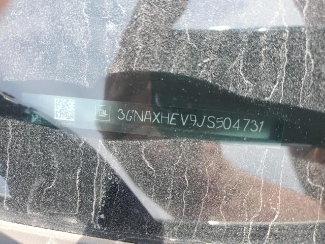 2018 CHEVROLET EQUINOX 3GNAXHEV9JS504731