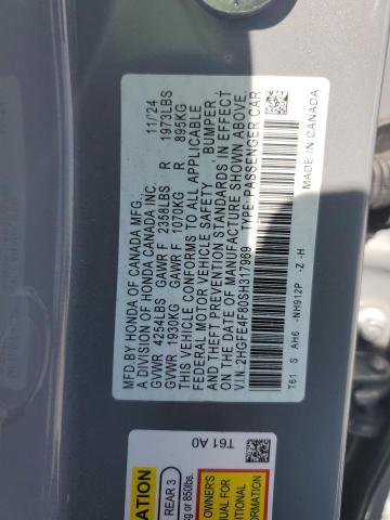 2025 HONDA CIVIC SPOR - 2HGFE4F80SH317969